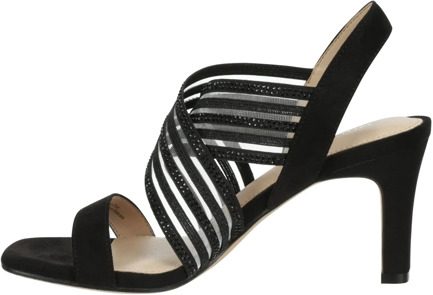 Maripe Elisa - Women's Strappy Open Square Toe Slingback Heeled Dress Sandals