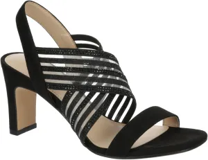 Maripe Elisa - Women's Strappy Open Square Toe Slingback Heeled Dress Sandals