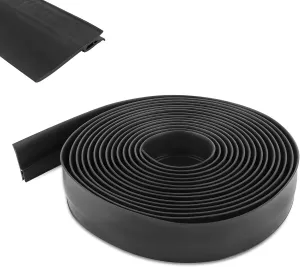 maXpeedingrods 018-546 RV Slide Out Clip Rubber Seal Weather Stripping with 2 Wiper for 35 Feet 7/16″ x 3″ for RV Camper Door Window