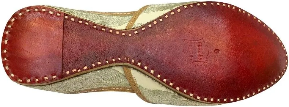 Men Pakistani Aladdin Mojari Curved Toe Khussa Shoe Jooti Jalsa Juttis