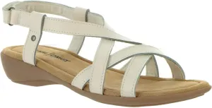 Minnetonka Sunny Slingback Women's Sandal, 7 2A(N) US, White