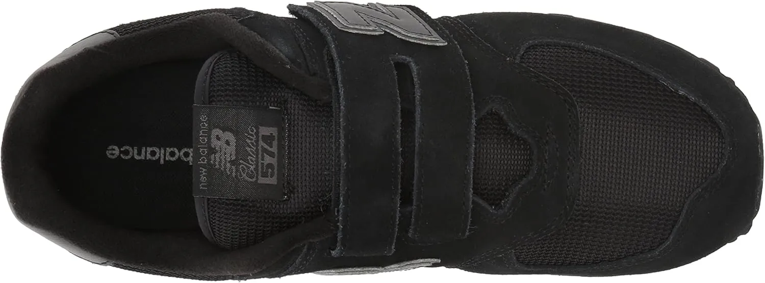 New Balance Baby-Boy's 574 V1 Evergreen Hook and Loop Sneaker