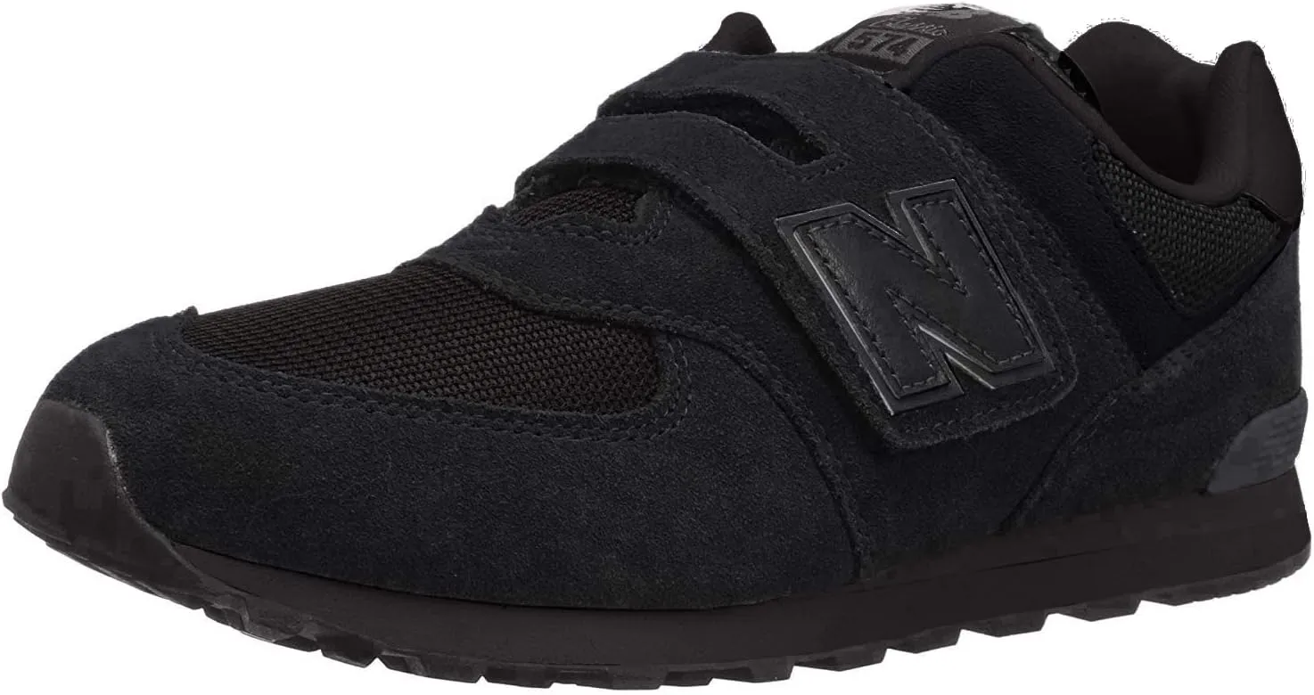 New Balance Baby-Boy's 574 V1 Evergreen Hook and Loop Sneaker