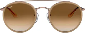 Ray-Ban RB3647N Double Bridge Round Sunglasses