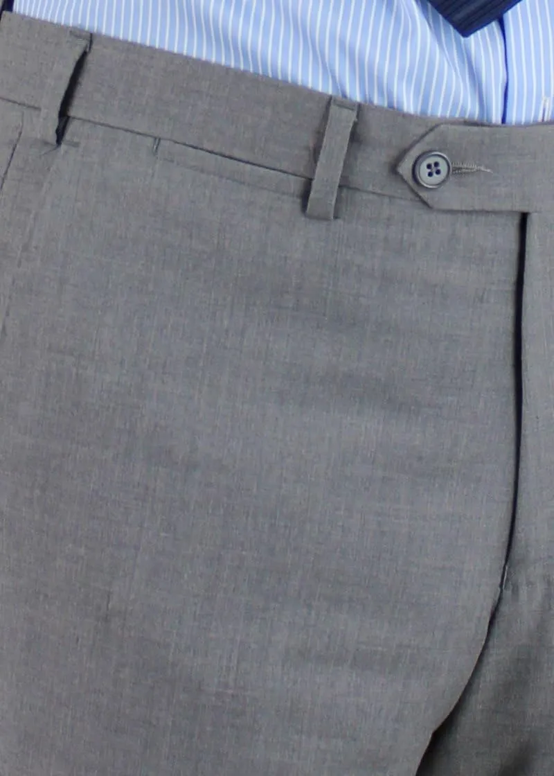 Salvatore Exte Men's 2 Button Two Piece Suit Single Vent Blazer Flat Front Pant