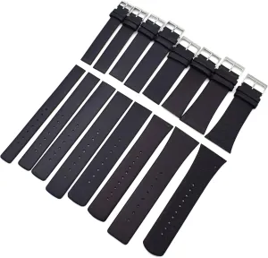 Screw Fit, Genuine Leather Replacement Watch Band Strap for Skagen Watches, Attaches with Screws, 12mm, 14mm, 16mm 18mm, 20mm, 22mm, 28mm, 30mm