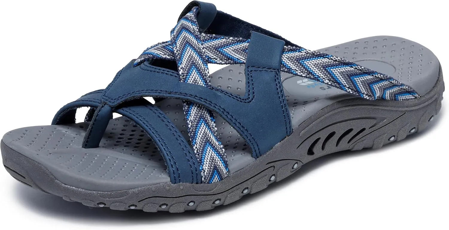 Skechers Womens Reggae - Soundstage Slide Multi-Strap Sandal