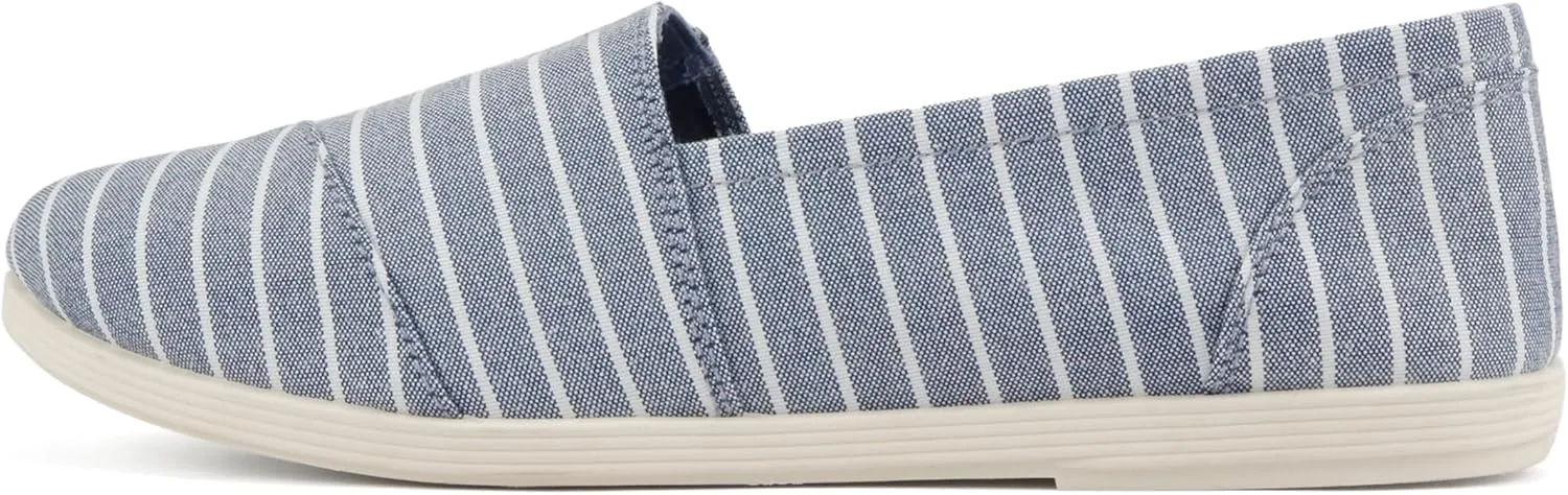 Soda Shoes Women's Obji Round Toe Casual Flat with Padded Insole