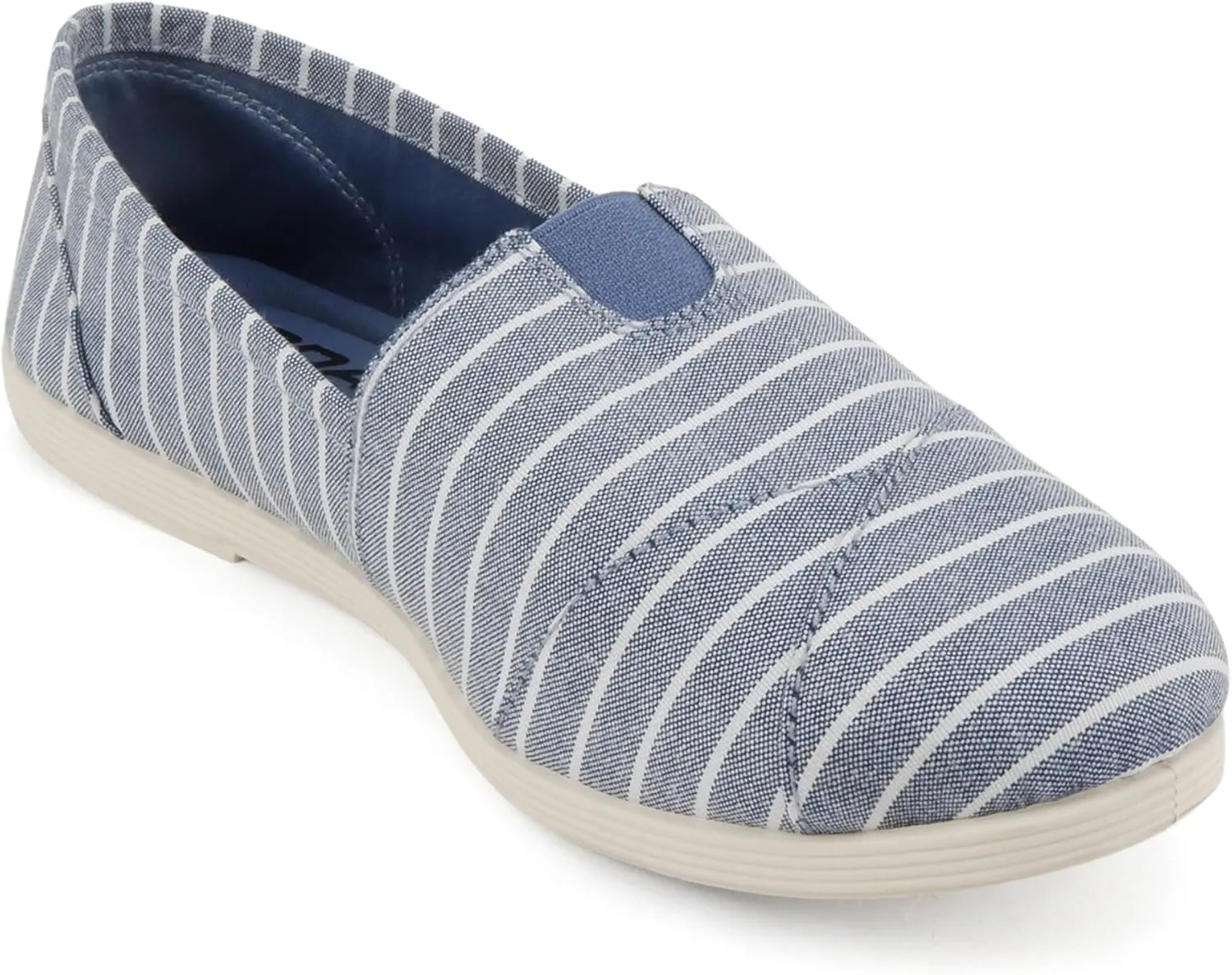 Soda Shoes Women's Obji Round Toe Casual Flat with Padded Insole