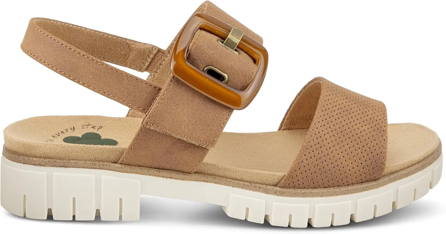 Spring Step Women's Bodonia Slingback Wedge Sandal