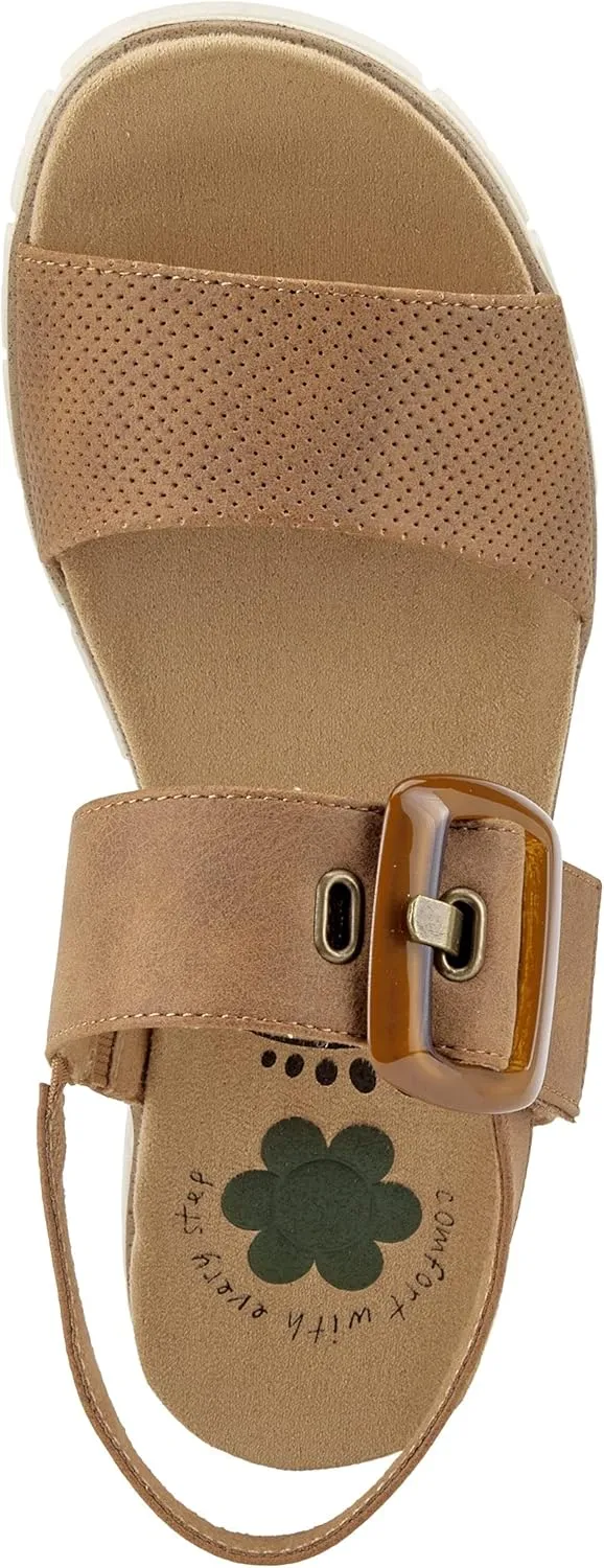 Spring Step Women's Bodonia Slingback Wedge Sandal