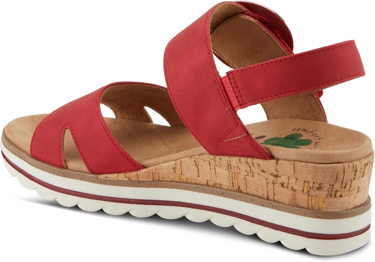 Spring Step Women's Loriya Slingback Wedge Sandal