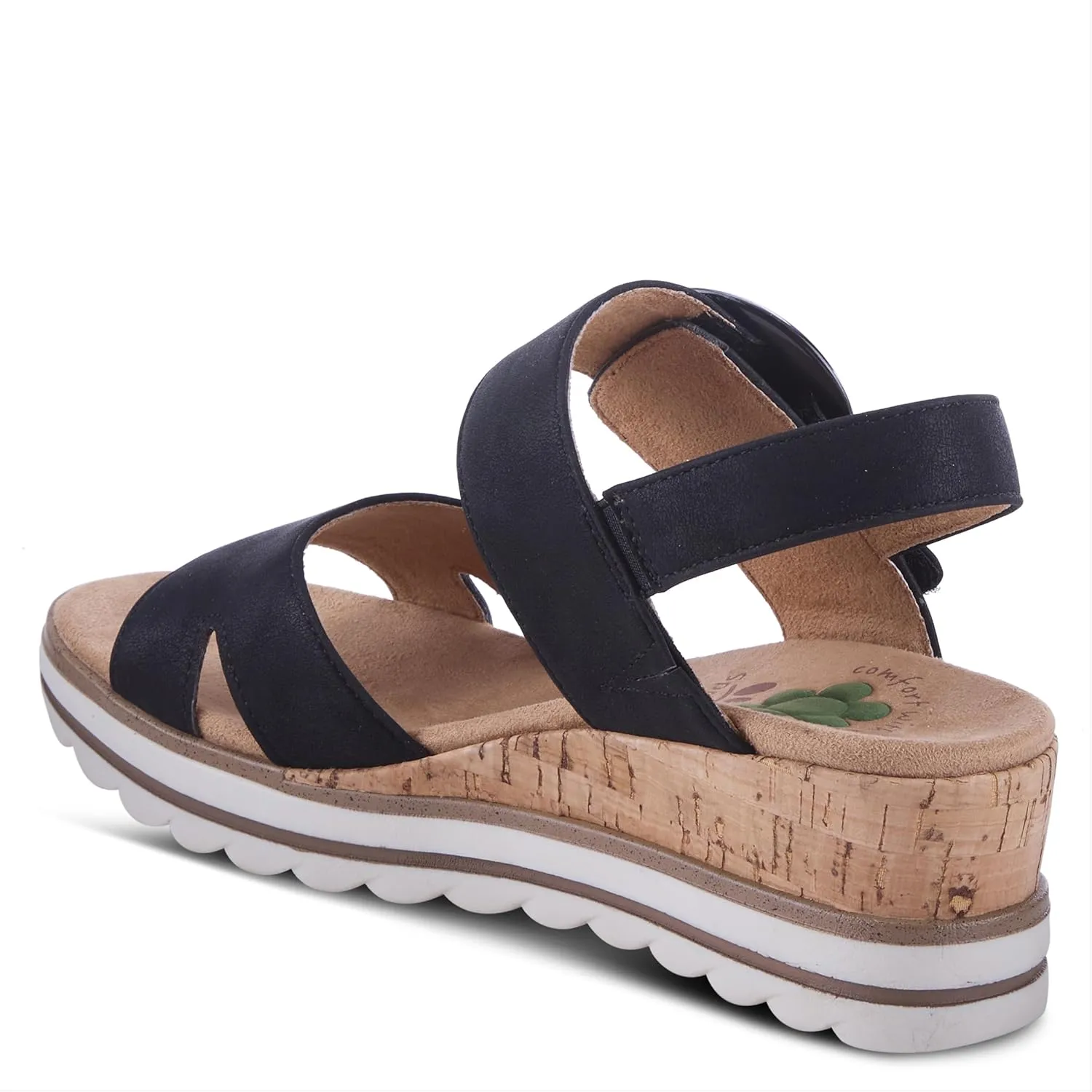 Spring Step Women's Loriya Slingback Wedge Sandal