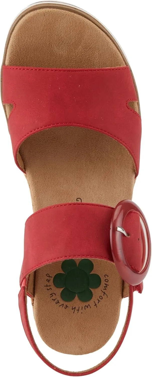 Spring Step Women's Loriya Slingback Wedge Sandal