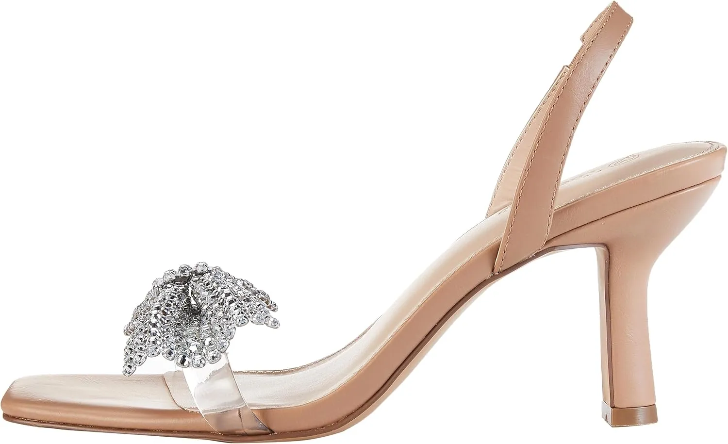 The Drop Women's Kate Slingback Bow Heeled Sandal