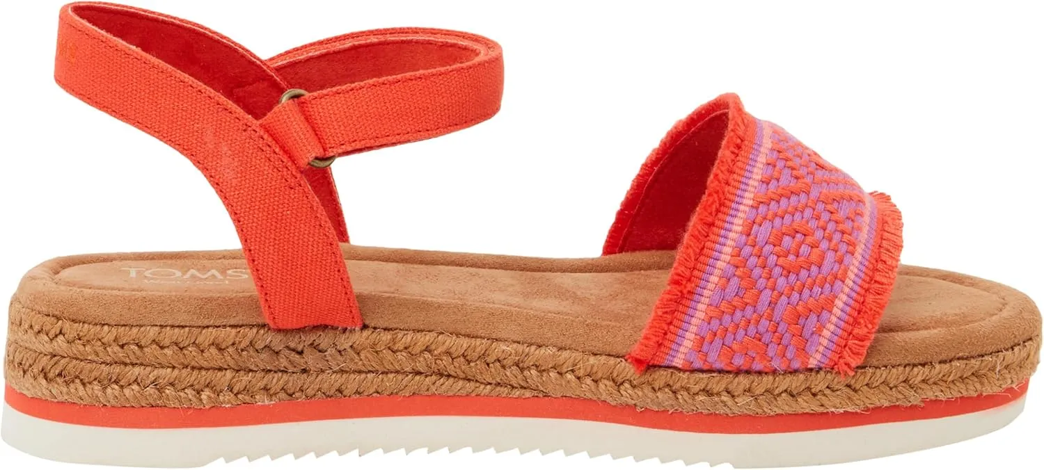 TOMS Girl's, Diana Sandal - Big Kid