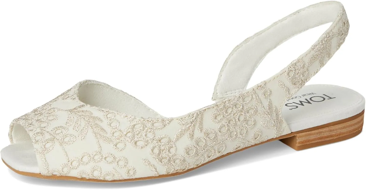 TOMS Women's Briella Slingback Ballet Flat
