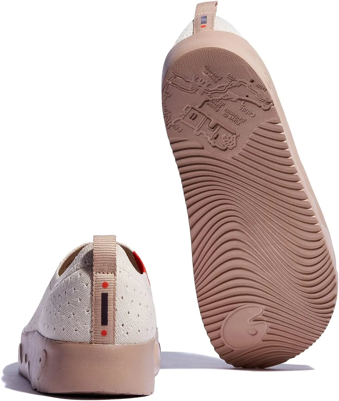 UIN Women's Art Travel Walking Shoes Slip On Casual Lightweight Wide Toe Fashion Sneaker Toledo Ⅸ