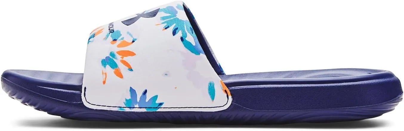 Under Armour Women's Ansa Graphic Fixed Strap Slide Sandal