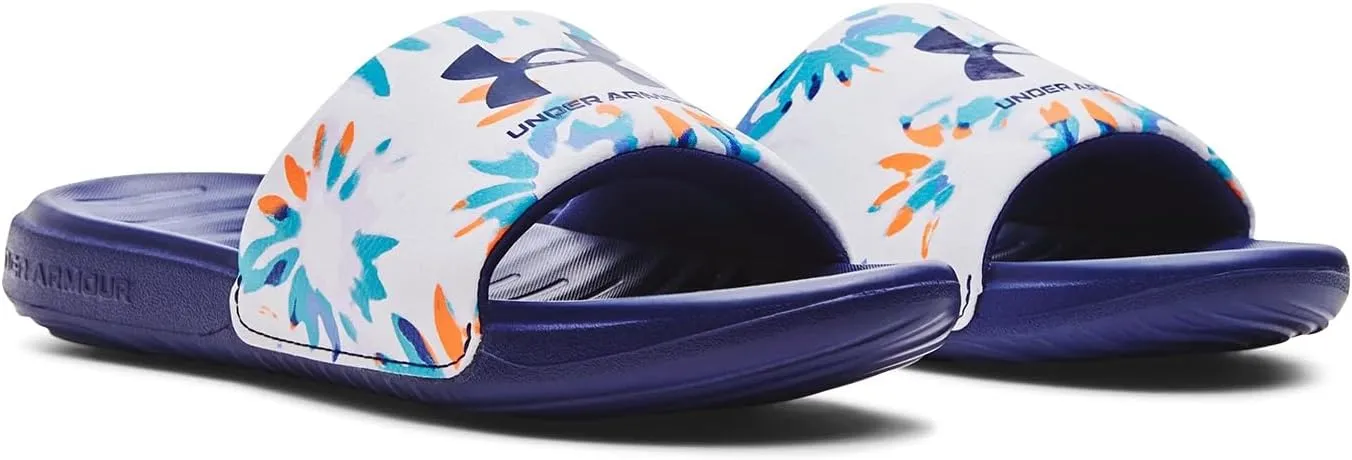 Under Armour Women's Ansa Graphic Fixed Strap Slide Sandal