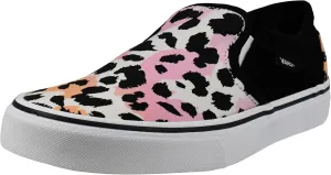 Vans Women's Asher Sneaker, Peach Pink, 6 M US