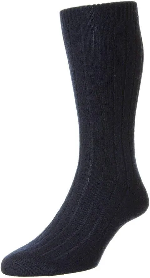 Waddington Cashmere Mid-Calf Men's Dress Socks (5750)
