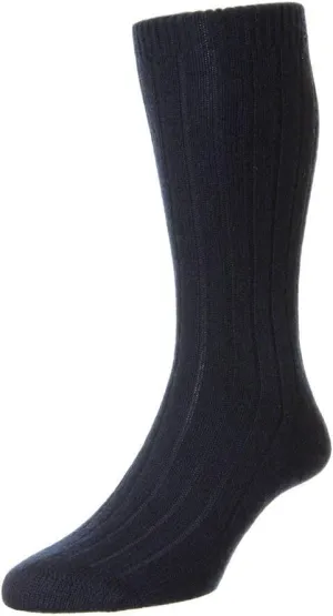 Waddington Cashmere Mid-Calf Men's Dress Socks (5750)