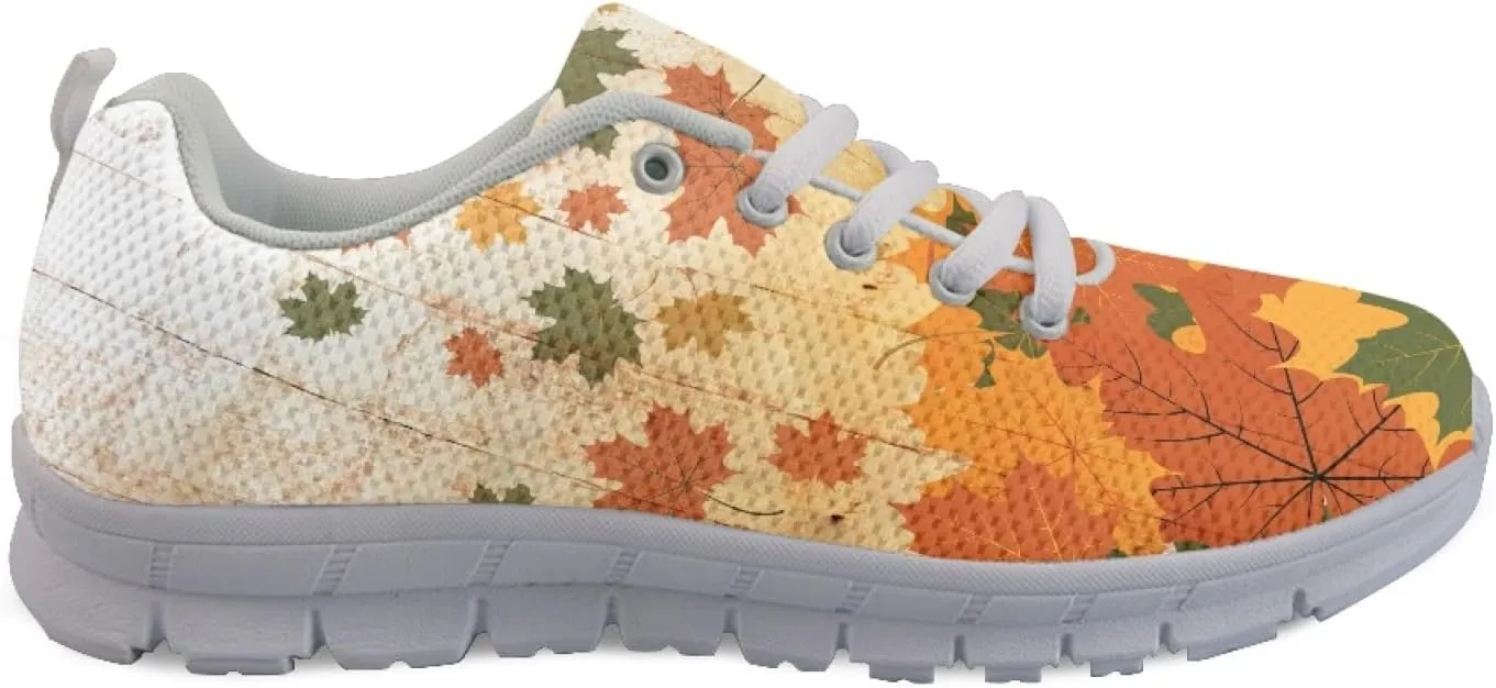 Women Athletic Walking Shoes Lace Up Lightweight Casual Running Shoes Sneaker Gym Travel