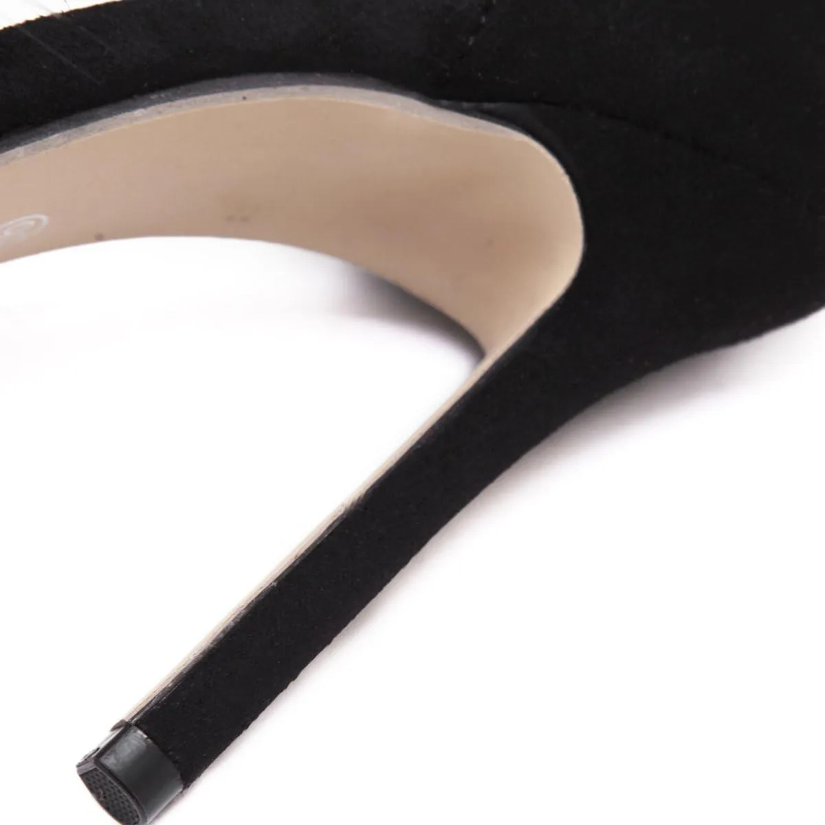 Women's Open Toe Ankle Strap Fluffy Feather Stiletto High Heel Dress Sandal