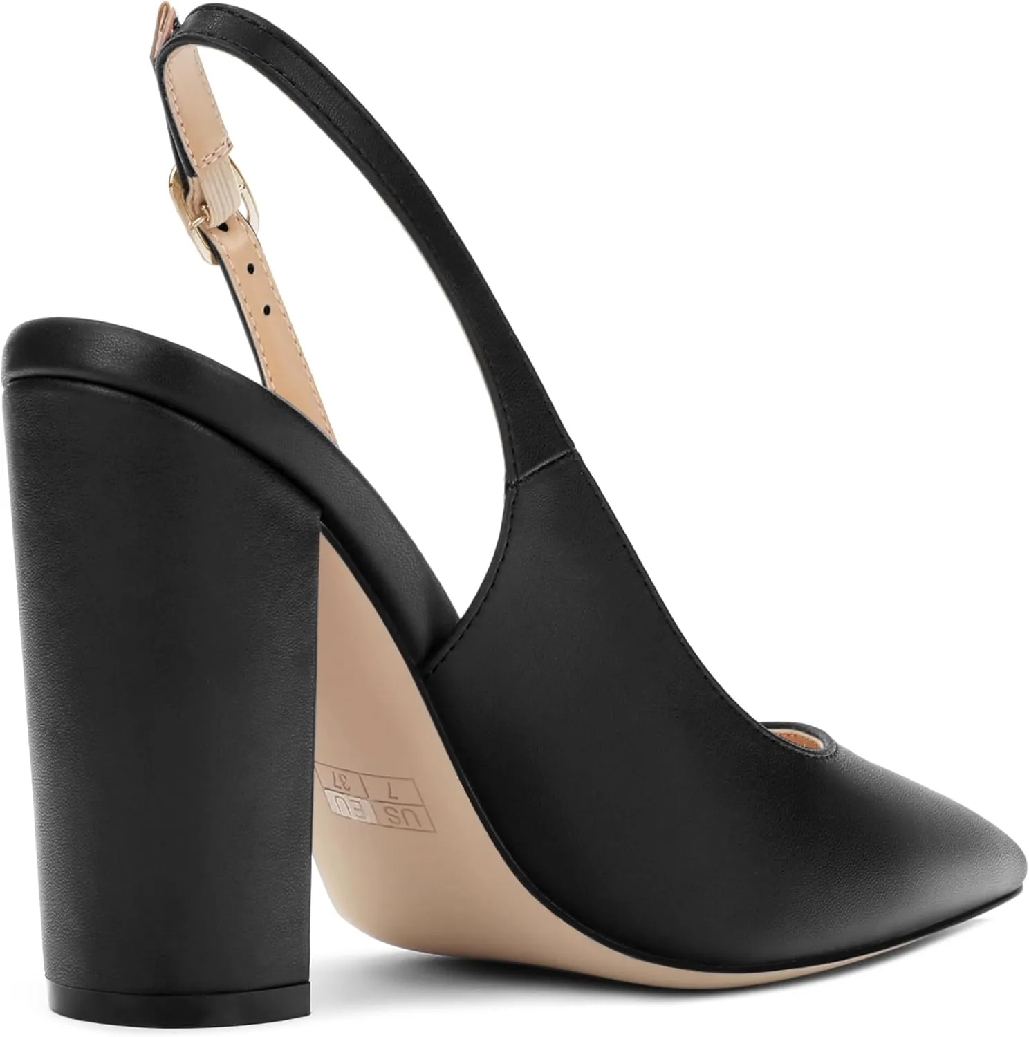 Women's Pointed Toe Slingback Heels, High Heel Shoes for Women