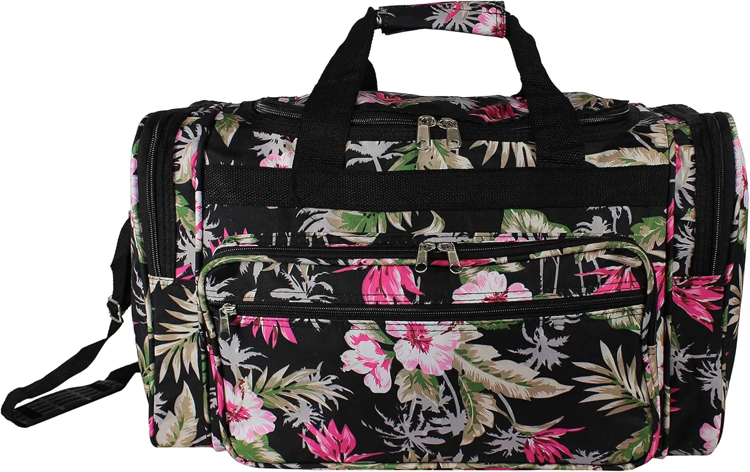 World Traveler 22-Inch Carry-On Duffel Bag - Tropical Flowers
