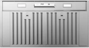Zephyr AK9134B Monsoon Mini 150-300 CFM 36 Inch Wide Insert Range Hood with LumiLight LED Lighting - Stainless Steel