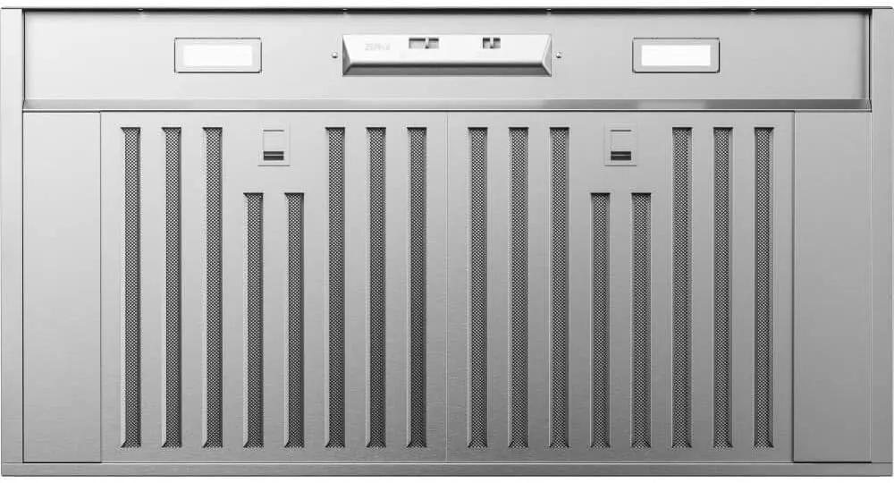 Zephyr AK9134B Monsoon Mini 150-300 CFM 36 Inch Wide Insert Range Hood with LumiLight LED Lighting - Stainless Steel