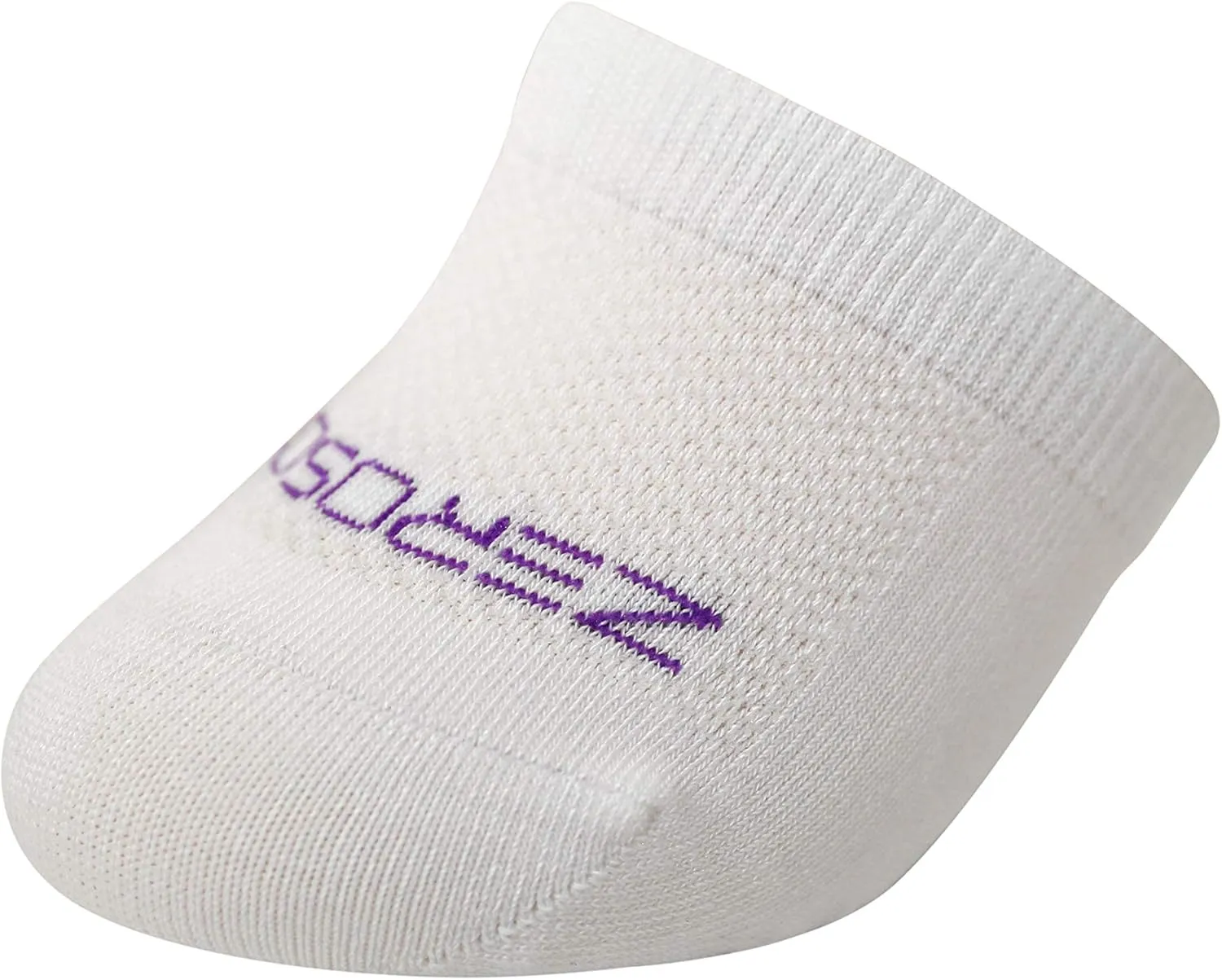 ZeroSock Womens Bamboo Viscose Toe Capper Socks With Grip (4 Pairs Per Box)
