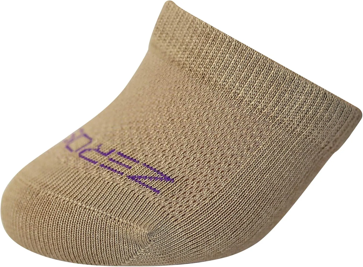 ZeroSock Womens Bamboo Viscose Toe Capper Socks With Grip (4 Pairs Per Box)