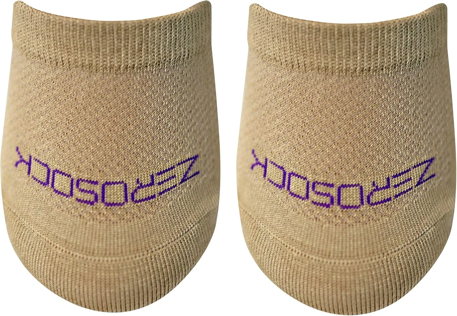 ZeroSock Womens Bamboo Viscose Toe Capper Socks With Grip (4 Pairs Per Box)