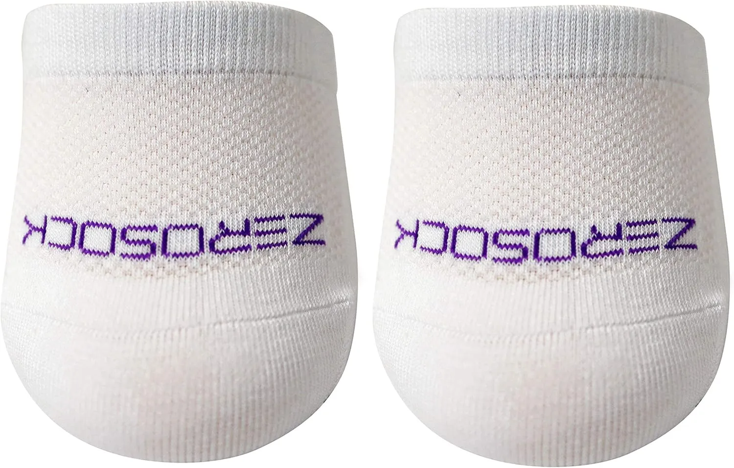 ZeroSock Womens Bamboo Viscose Toe Capper Socks With Grip (4 Pairs Per Box)